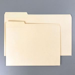 <b>File</b> Folders 1/3-Cut Tab Assorted Positions Letter Manila Paper Pack of 100 Multiple Colors <b>A4</b>/Letter/Legal Size - Product Image 4