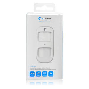 Détecteur de mouvement PIR Etiger Alarm D2A, adapté aux animaux domestiques, 433 MHz, compatible avec les systèmes d'alarme WiFi 2G 4G GSM S4 S3b - Product Image 1