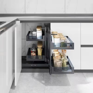 Phụ kiện nhà bếp giảm giá - Giỏ kéo đa năng, ngăn chứa đồ ẩn, góc xoay thông minh cho tủ bếp - Product Image 2