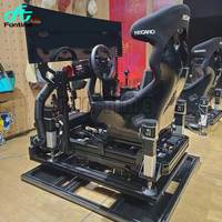 Cockpit de Simulation de Course en Aluminium LRS08-BS02 pour PC, PS4, PS5, Xbox, G25, G27, G29, G920, Volants et Siège GTR Simracing