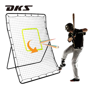 Hot Bán Trong Nhà Ngoài Trời Di Động Bóng Chày <span class=keywords><strong>Softball</strong></span> Và Bóng Đá Phục Hồi Thực Hành Net Có Thể Điều Chỉnh Góc Bóng Chày Rebounder - Product Image 1