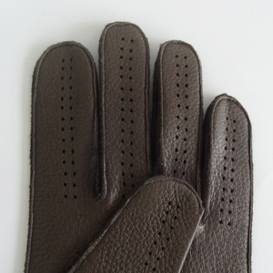 Gants de conduite en cuir pour hommes, en peau d'agneau pour l'extérieur, de voiture, de <span class=keywords><strong>moto</strong></span>, de pilote, de haute qualité, personnalisés - Product Image 3