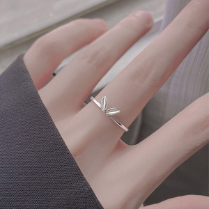 Rabbit Ear Ring For Women Simple Design Open Ring Index Finger Fashionable Unique Jewelry Gift - Product Image 4