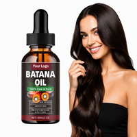 Ausreson OEM Huile de Batana Biologique Pure en Gouttes 100% Naturelle, Complément Herbal pour la Croissance Capillaire, Vente en Gros