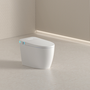 สุขภัณฑ์เซรามิกแบบตั้งพื้น ระบบ S-trap พร้อมฟังก์ชั่นหลากหลาย โถสุขภัณฑ์อัจฉริยะพร้อมรีโมทคอนโทรล - Product Image 5