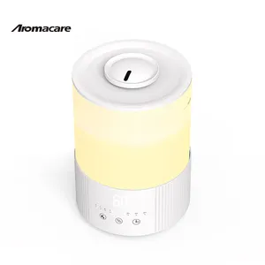 Aromacare 2,5L Wasser-Kühl-Nebelaufbefeuchter 7 Farben Led-Licht tragbar Luftfeuchtigkeitsregelung Luftbefeuchter
