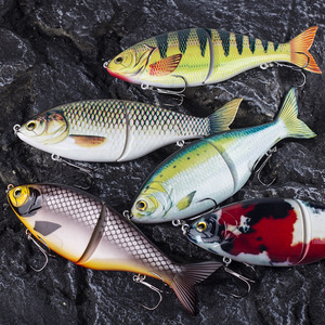 Leurre 17.8cm 82g Appât de poisson bionique à deux sections submergé en plastique pour les espèces cibles de carpe - Product Image 4