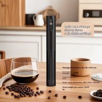 Pengaduk Susu Otomatis Elektrik, Pengocok Telur & Krim Genggam, Mixer Kue Mini dengan Desain Modern untuk Kopi & Teh