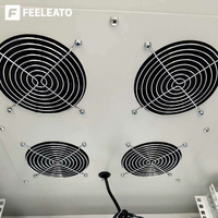 19 Rack Server 37U OEM DIY Stok Kustom Terbuka Solar Ruang Kecil Luar Ruangan Telekomunikasi Enclosure IP65 55 Baja SPCC