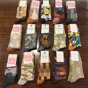Chaussettes mi-mollet décontractées pour femmes, style japonais, en coton peigné, absorbantes, respirantes, motif animalier, design vintage artistique <span class=keywords><strong>et</strong></span> original - Product Image 2