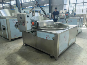 Thực Phẩm Tự Động Frying Gas Liên Tục Frier Máy Khoai Tây Chiên Donut Điện Sâu <span class=keywords><strong>Fryer</strong></span> Making Machine - Product Image 3