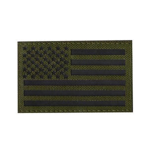 แผ่นปะธงสะท้อนแสง IR แบบยุทธวิธีสั่งทำจากโรงงาน ผลิตจากไนลอน กันน้ำ ทนต่อการฉีกขาด สำหรับการมองเห็นในเวลากลางคืน มองเห็นได้ในที่แสงน้อย - Product Image 3