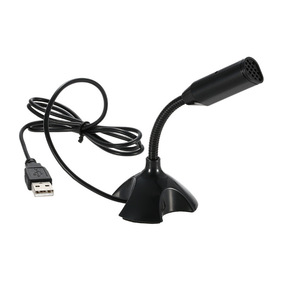 Usb Gooseneck Condenser <b>Microphone</b> <b>For</b> <b>Computer</b> Laptop Chat Recording K With Omni Directional Pickup Pattern - Product Image 1