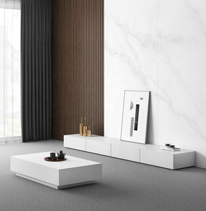 מודרני נדבק טלוויזיה נשלף ארון עץ סלון ריהוט עם יחידת סטנד טלוויזיה - Product Image 6