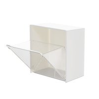 Ménage en plastique tenture murale étagère salle de bain organisateur maquillage cotons-tiges trousse de maquillage pour petites choses stockage boîtes à bijoux