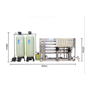 Quy mô lớn 5000lph 5ton/h thẩm thấu ngược lọc nước nhà máy Cát carbon làm mềm phương tiện truyền thông xử lý nước bơm động cơ lõi - Product Image 2