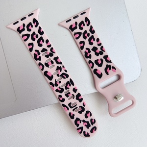 Correa de silicona con estampado de leopardo 3D de varios colores correa de reloj en relieve personalizada <span class=keywords><strong>38mm</strong></span> 40mm 41mm <span class=keywords><strong>para</strong></span> <span class=keywords><strong>Apple</strong></span> <span class=keywords><strong>Watch</strong></span> Series <span class=keywords><strong>3</strong></span> 4 5 6 SE - Product Image 5