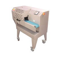 Máquina rebanadora de repollo de procesamiento de okra de acero inoxidable 304, cortador de verduras de hoja de 155KG, herramienta de corte de motor de Motor de 220V