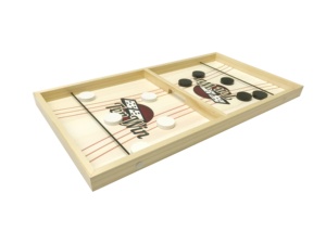Two Player Tabletop Ejection Fast Battle <strong>Game</strong> Interactive Table Desktop Battle Winner Board Toys WOODEN ELASTIC CHESS <strong>GAME</strong> - Product Image 5