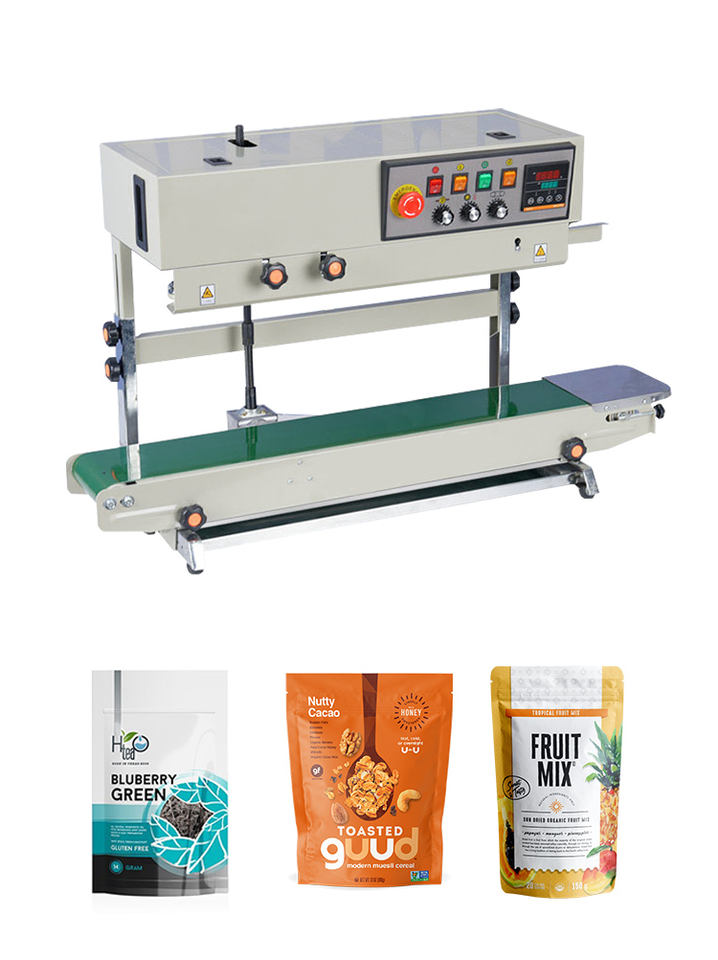 Continuous Electric Semi-Automatic Heat Sealing Machine for Beverage ...