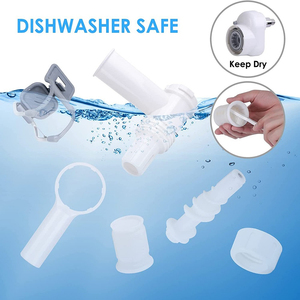 Speciaal gereedschap voor keuken: pastamaker-opzetstuk voor Kitchenaid en Cuisinart staande mixers, 6 verschillende vormen, plastic, 6 opzetstukken - Product Image 5