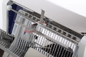 Cortadora <span class=keywords><strong>de</strong></span> Pan <span class=keywords><strong>de</strong></span> Acero Inoxidable 304 <span class=keywords><strong>de</strong></span> 31 Piezas, Máquina Cortadora <span class=keywords><strong>de</strong></span> Pan Tostado Comercial, Rebanadora <span class=keywords><strong>de</strong></span> Pan Eléctrica Automática para Uso en Panadería - Product Image 2