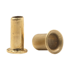 Rivets à œillets en laiton, rivets creux, rivets traversants, tubes autonomes, outil de poinçonnage 2-en-1, norme GB8762 - Product Image 4