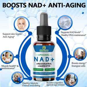 Integratori Liquidi a Base di Erbe NAD+ OEM/ODM per Migliorare la Chiarezza Cognitiva, la Concentrazione <span class=keywords><strong>Mentale</strong></span>, l'Energia e la <span class=keywords><strong>Salute</strong></span> Cellulare per Adulti - Product Image 4