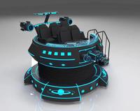 Équipement d'exercice parc à thème vr chaise de jeu d'œufs vue à 360 degrés tapis de course vr