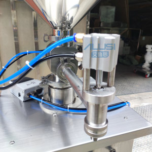 Vertical Cream & High Viscosity Liquid <b>Filling</b> <b>Machine</b>, Pneumatic Quantitative Bottle <b>Filling</b> for Paste Oil Body Wash Ointment - Product Image 4