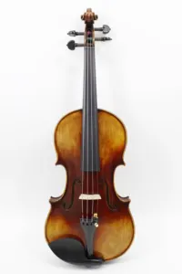 Tongling legno europeo a mano alta qualità fiamma stile antico violino violino violino