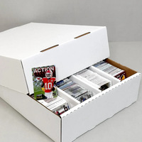 Boîte en carton ondulé personnalisée, éco-responsable, recyclable, avec laminage mat, à assembler soi-même, pour cadeaux et marchandises