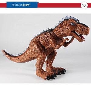 Juguetes de Dinosaurios de Plástico con Luces y Sonidos, Funcionan con Pilas - Product Image 2