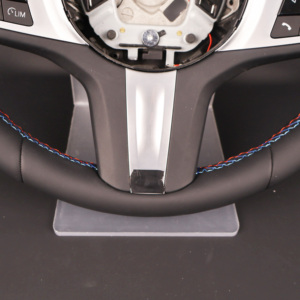 Volant de direction en cuir pleine fleur personnalisé pour <span class=keywords><strong>BMW</strong></span> Série 3 G20 G28 G30 F32 330i <span class=keywords><strong>M8</strong></span> F34 - Product Image 5