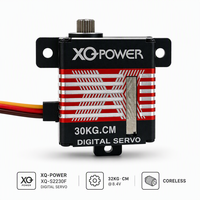 XQ-POWER XQ-S2230F 32KG Servo numérique sans noyau étanche avec engrenage en acier inoxydable et boîtier en aluminium CNC 8.4V pour hélicoptère RC et avion à voilure fixe