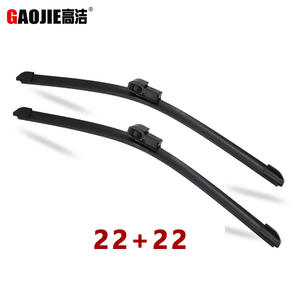 Limpiaparabrisas sin marco para Audi A4 B6 8E 8H 2000 2003, goma sintética delantera, 12V - Product Image 3