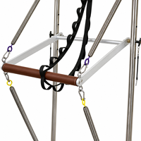 Table de Pilates Cadillac Trapeze en bois de noyer, équipement de fitness professionnel pour studio, machine d'entraînement Pilates, fournisseur d'usine OEM