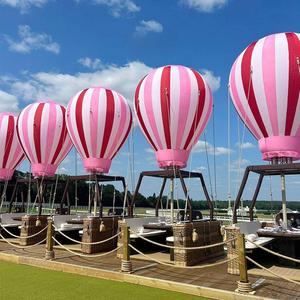 Giant Inflatable Hot Air <strong>Balloons</strong> Rooftop Cold Air Promotion <strong>Ground</strong> <strong>Balloon</strong> for Grand Opening - Product Image 4