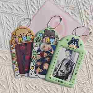 Échantillon Gratuit : Porte-Cartes Photo en PVC avec Porte-clés – Étui de Rangement Attrayant pour Cartes Photo et Articles de Papeterie, Idéal pour Cartes de Crédit - Product Image 5