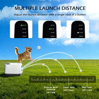 Lanceur de balles pour chien automatique rechargeable jouet exercice anti ennui machine lancer ABS ETPU 57mm balle