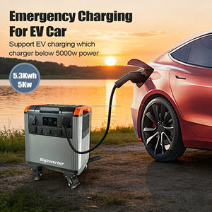 Centrale électrique portable BIGINVERTER 4000W 4000Wh pour villa, jardin, balcon, alimentation solaire domestique, utilisation hors réseau avec charge solaire - Product Image 3