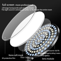 Anneau lumineux LED professionnel avec trépied photographie lumière de remplissage enregistrement vidéo diffusion en direct beauté maquillage lumière