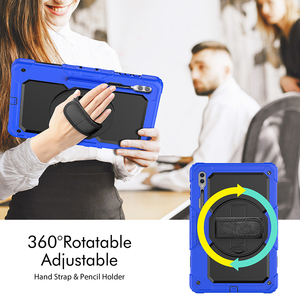 Per Samsung <span class=keywords><strong>Galaxy</strong></span> <span class=keywords><strong>Tab</strong></span> S9 Ultra 14.6 "2023 spessa tracolla in Silicone custodia integrata in PET protezione dello schermo pesante <span class=keywords><strong>Cover</strong></span> - Product Image 5