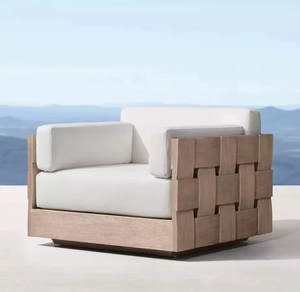 Chaise <span class=keywords><strong>de</strong></span> loisirs <span class=keywords><strong>en</strong></span> teck pour l'extérieur, best-seller, villa avec <span class=keywords><strong>jardin</strong></span>, canapé, cour d'hôtel - Product Image 2