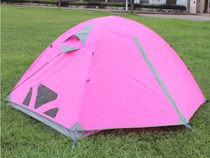 बाहरी परिवार के लिए उच्च गुणवत्ता वाले हल्के डबल-लेयर कैनवास शिविर शिविर में <span class=keywords><strong>2</strong></span> व्यक्ति क्षमता - Product Image 5