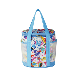 Sac à déjeuner cylindrique rond épaissi OEM/ODM de l'usine Source, sac isotherme professionnel détachable à bandoulière personnalisé - Product Image 1