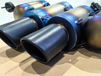 Échappement sport à soupapes HONFL50905 en titane inoxydable pour Honda Civic FL5 – Pièces de tuning