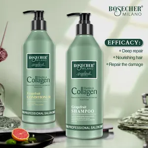 Campione gratuito Private Label cheratina Shampoo naturale prodotti per il trattamento dei capelli Shampoo e balsamo per capelli