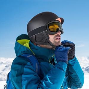 <span class=keywords><strong>Casque</strong></span> de ski d'hiver pour sports de neige ABS+EPS avec 6 évents, léger, certifié, motif imprimé pour unisexe, hommes, femmes, jeunes, <span class=keywords><strong>parapente</strong></span> - Product Image 2