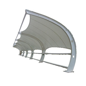 T C <b>TENT</b> Membrane Structure <b>Canopy</b> PVC Sun Shade Contemporary Design Easy Installation Architecture Solution - Product Image 5